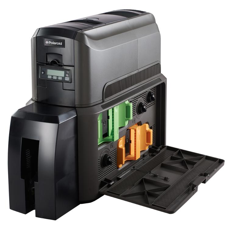 Polaroid P800 Dual Sided Card Printer + Commercial Lamination Module ...