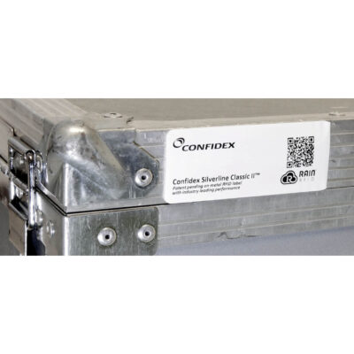 Confidex Silverline Classic II RFID On-Metal Labels (For Zebra) - 250  pcs/roll (10026770)
