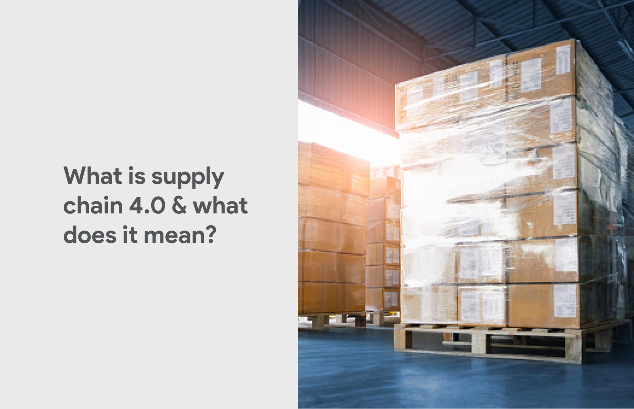 What Is Supply Chain 4.0 & What Does It Mean? | All ID Asia