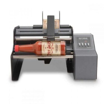 Primera ap362 semi-automatic label applicator for cylindrical containers