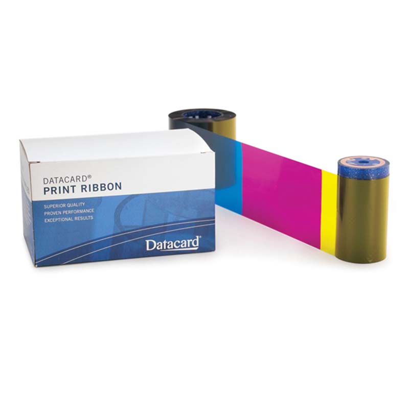 534700-004-R010 Datacard YMCKT Color Ribbon for Datacard Card Printers - 500 Images