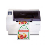 Primera lx610 high-resolution label printer featuring die-cutting capabilities.