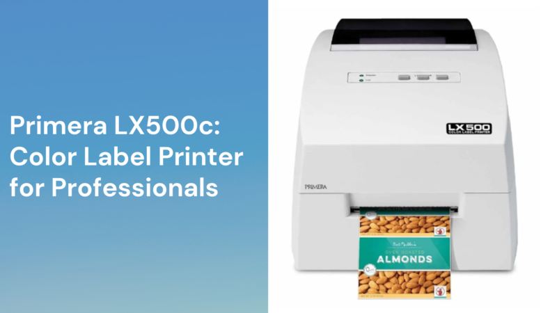 Primera lx500c: color label printer for professionals