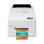 Primera lx500c color label printer with dye-based inks for vibrant full-color labels.