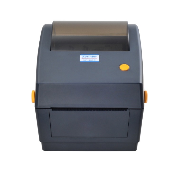 Xprinter XP-DT427B 4-inch thermal label printer with Bluetooth connectivity.