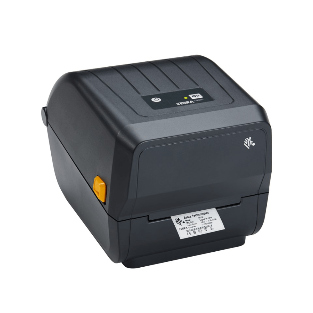 Zebra ZD220 4-inch desktop thermal transfer printer with 2-year warranty