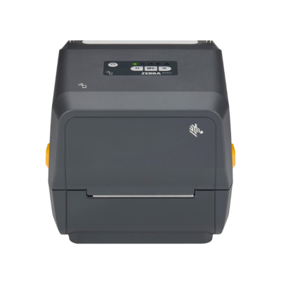 Zebra zd421t advanced desktop label printer with openaccess design for easy media loading.