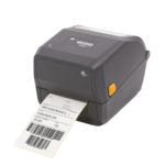 Zebra zd421t 4-inch thermal transfer label printer with 203 dpi resolution.