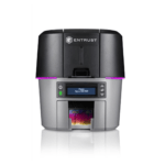 Entrust sigma ds3 card printer with tactile impression module for enhanced card security features.