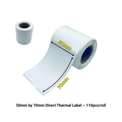 Idata m300 portable bluetooth thermal printer front view