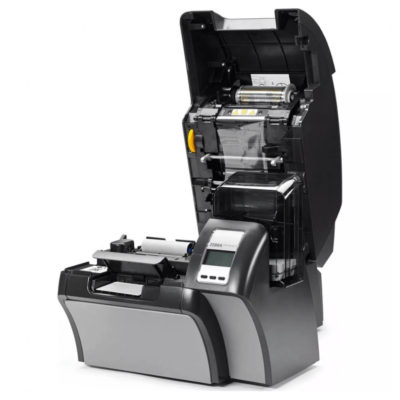 Zebra zxp series 9 printer producing photo-quality cards with true edge-to-edge output