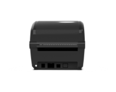 Hprt hd600 printer printing direct thermal labels on a desk