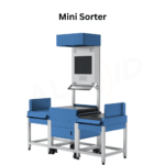 Mini intelligent parcel sorter for ecommerce and warehouse automation