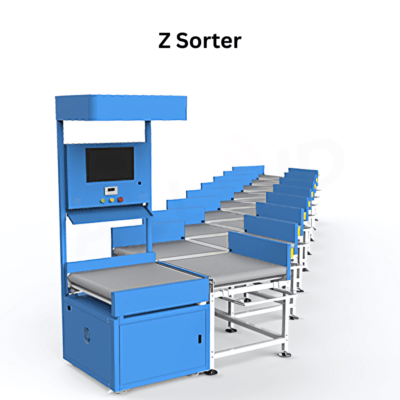 Z sorter high-speed parcel sorting machine for logistics hubs