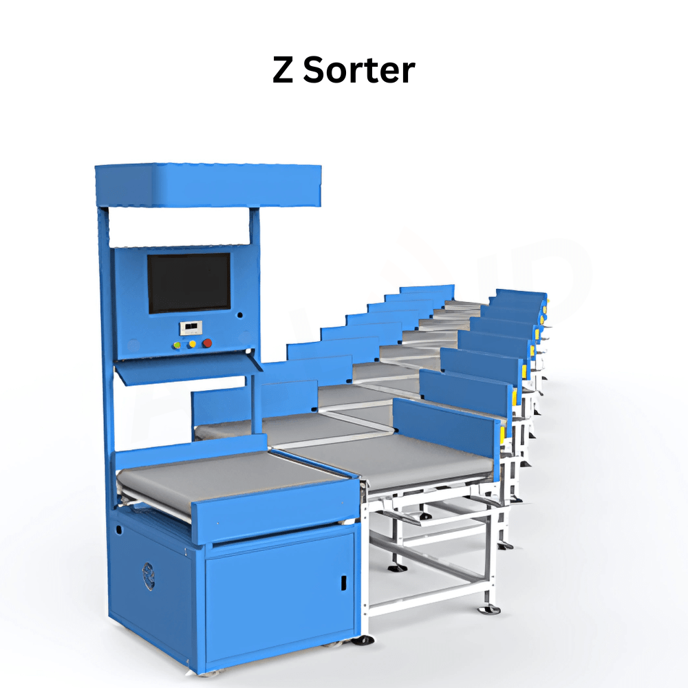 Z sorter high-speed parcel sorting machine for logistics hubs