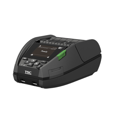 Tsc alpha-40l rugged 4-inch mobile label printer front view
