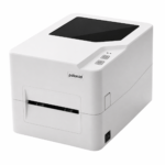 White Polaroid photo printer with a dark slanted top panel and front output slot